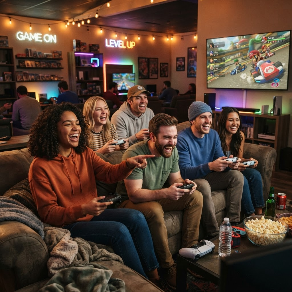 Soirée Mario Kart